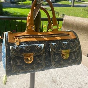 Louis Vuitton Neo Speedy Denim Bag